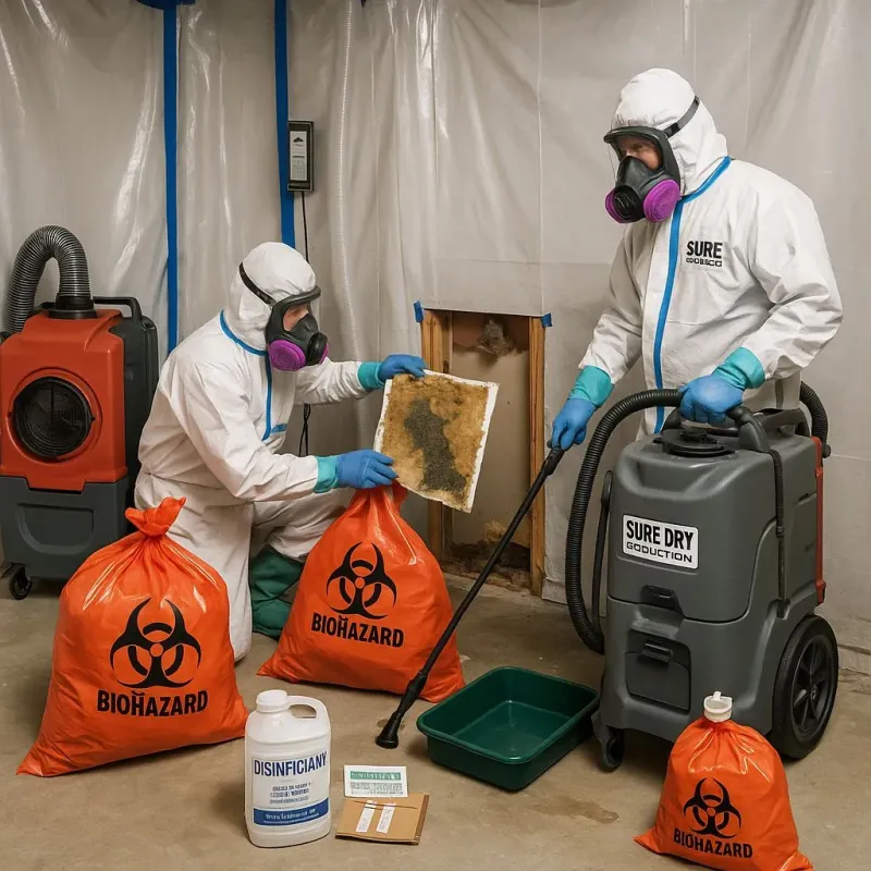 Contaminated Water Handling Protocols process in Willow Springs, IL