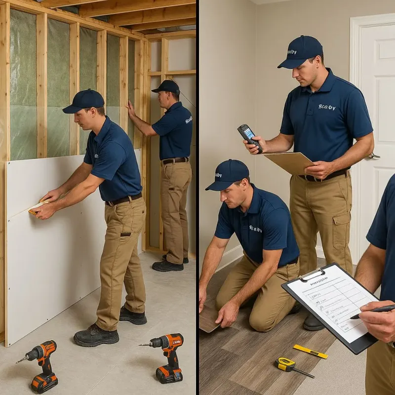 Repairs and Reconstruction process in Willow Springs, IL